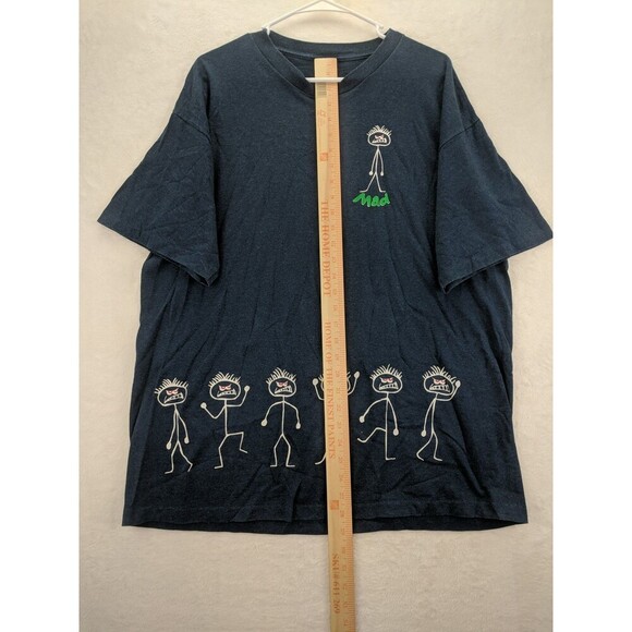 Vintage Signal Sports Single Stitch T Shirt Sz XL Mad Stick Men Made In USA - Picture 5 of 11